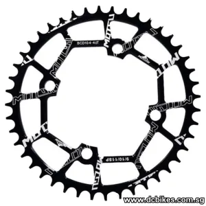 104Bcd 40T | 42T | 44T | 46T | 48T | 50T | 52T Round Single Speed Narrow Wide Chain Ring