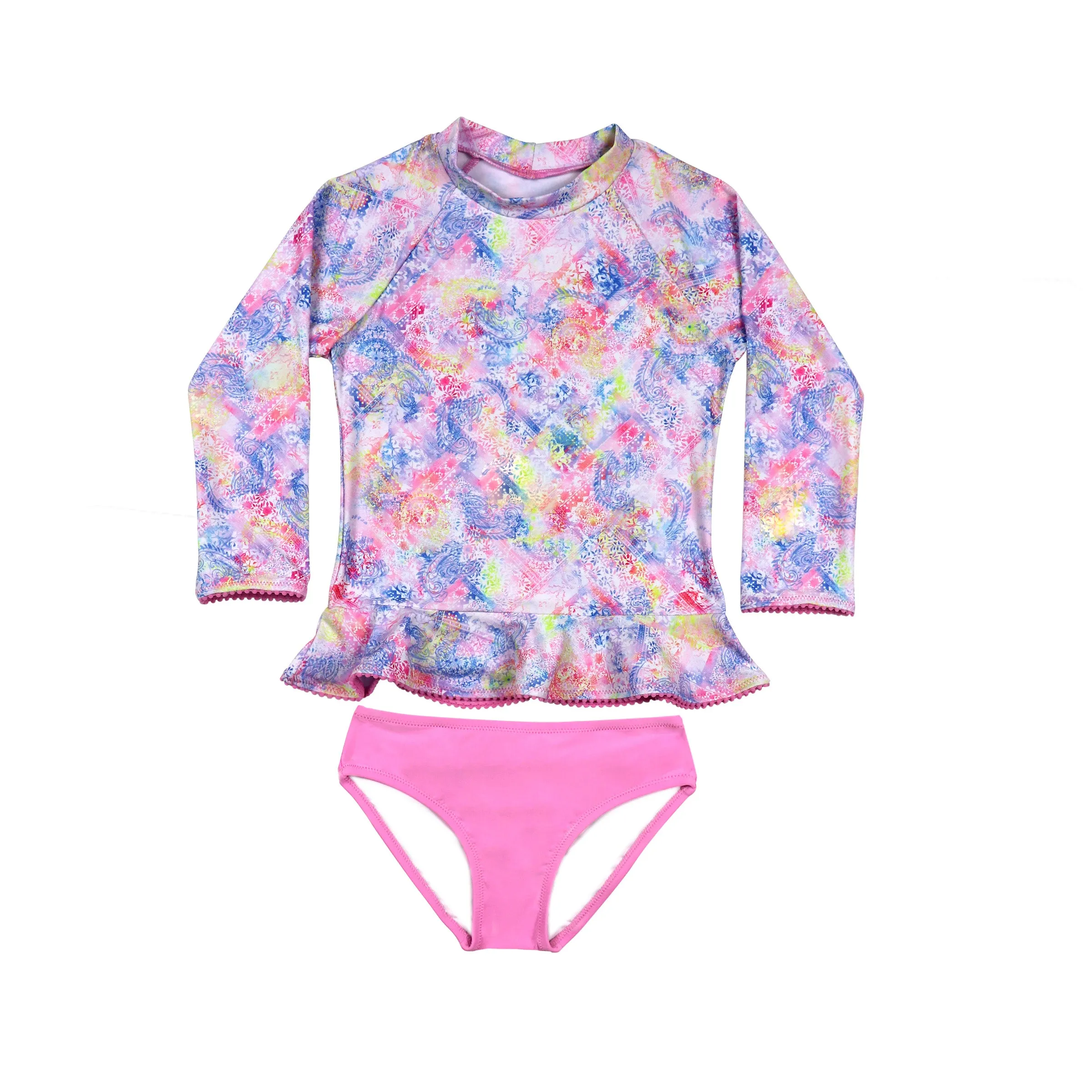 1351 Miss Bella Long Sleeve Sunvest Set