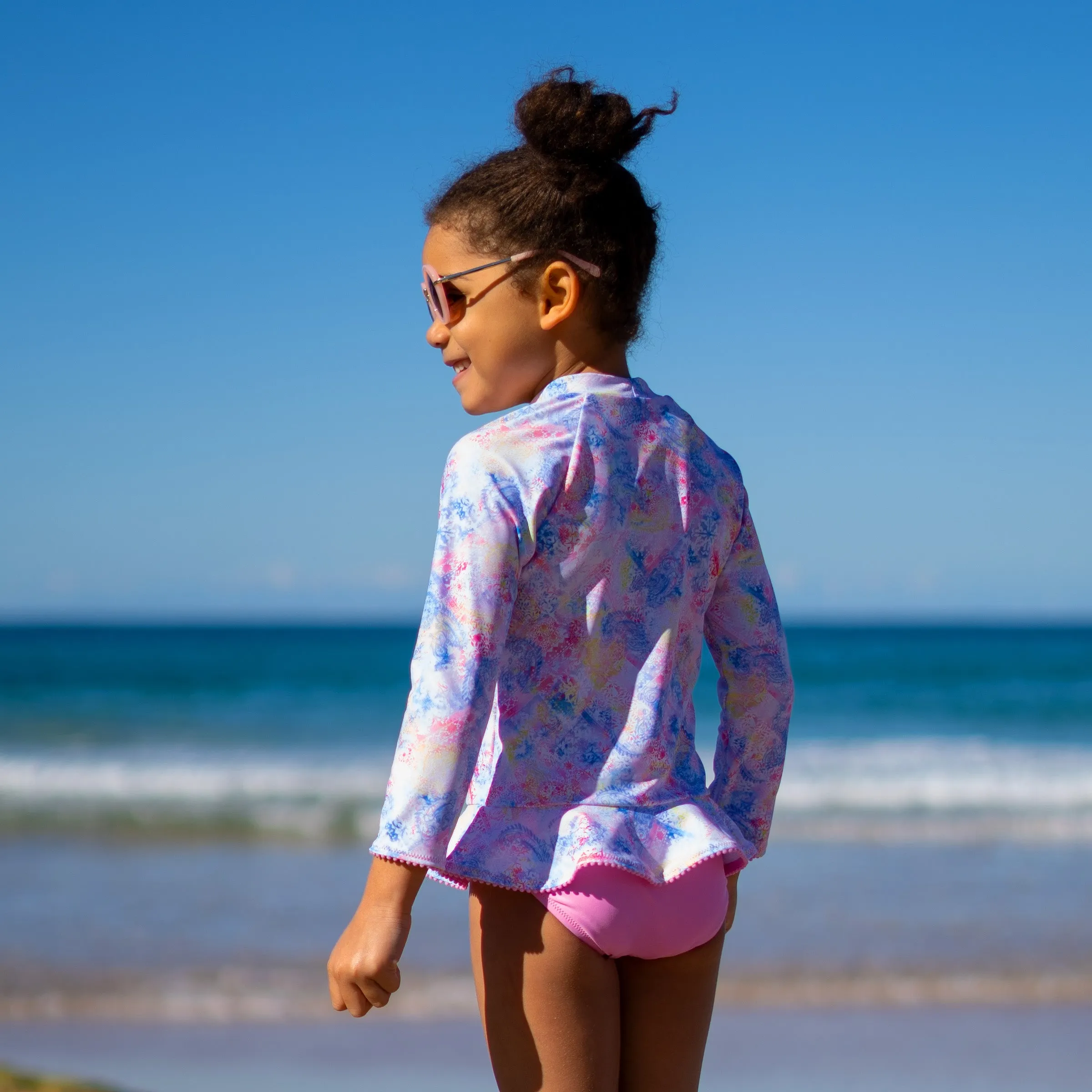 1351 Miss Bella Long Sleeve Sunvest Set