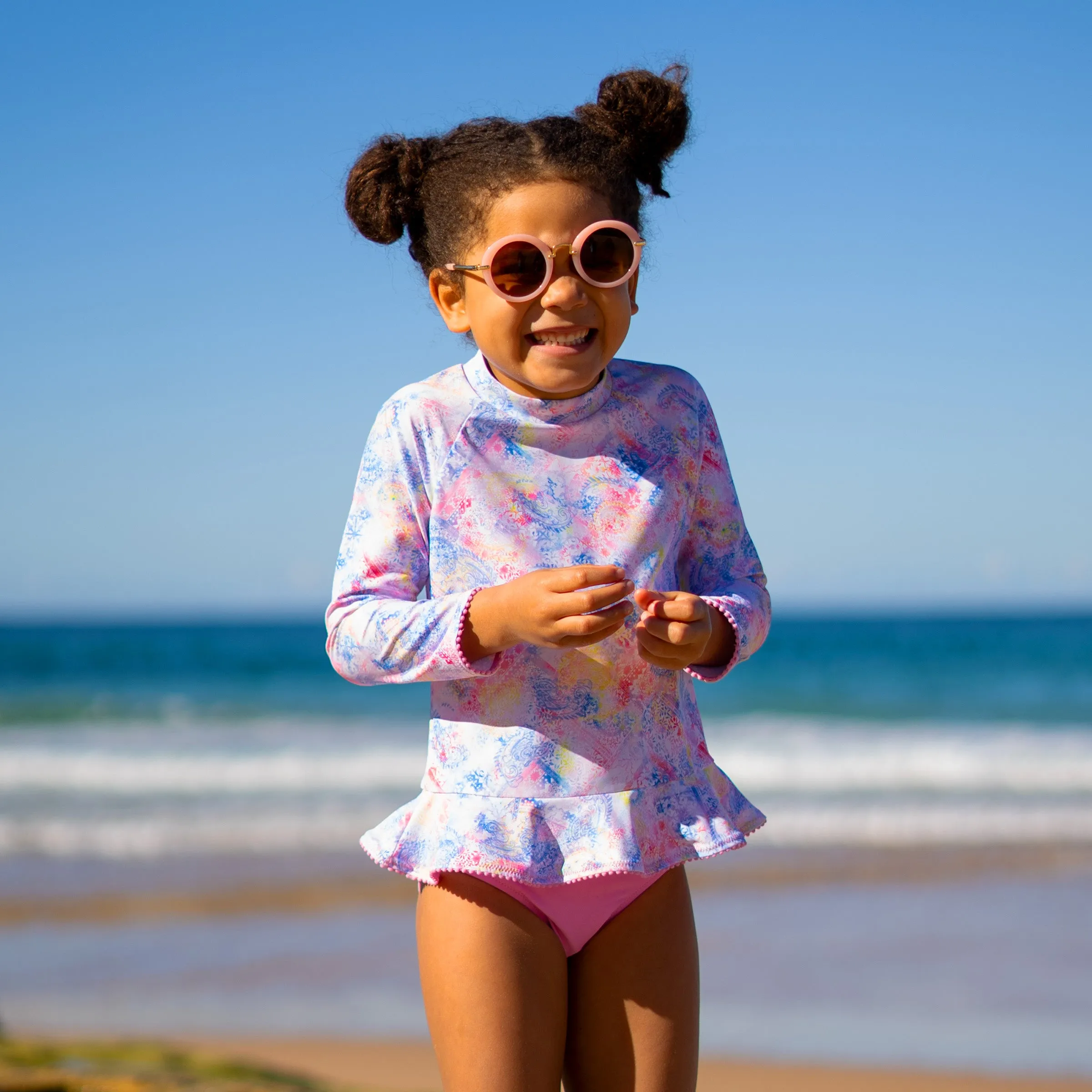 1351 Miss Bella Long Sleeve Sunvest Set