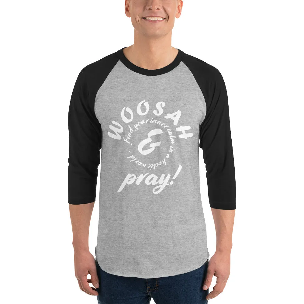 3/4 sleeve raglan shirt