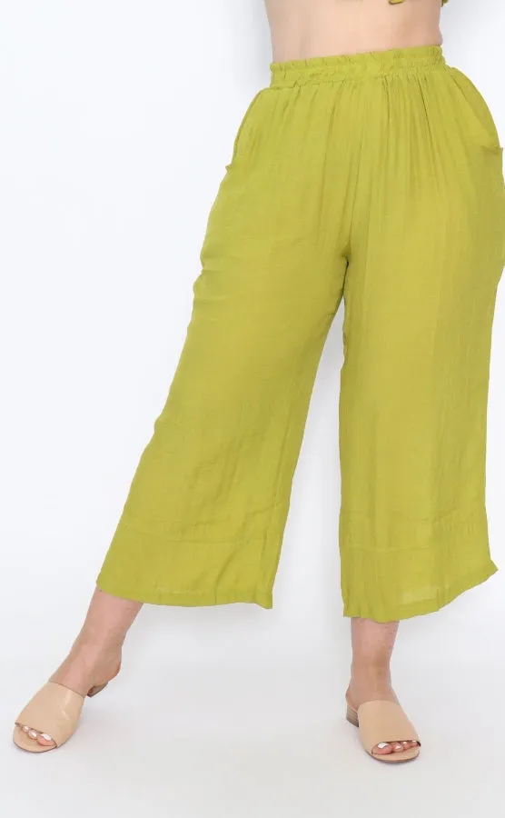 7735 Pants Chartreuse