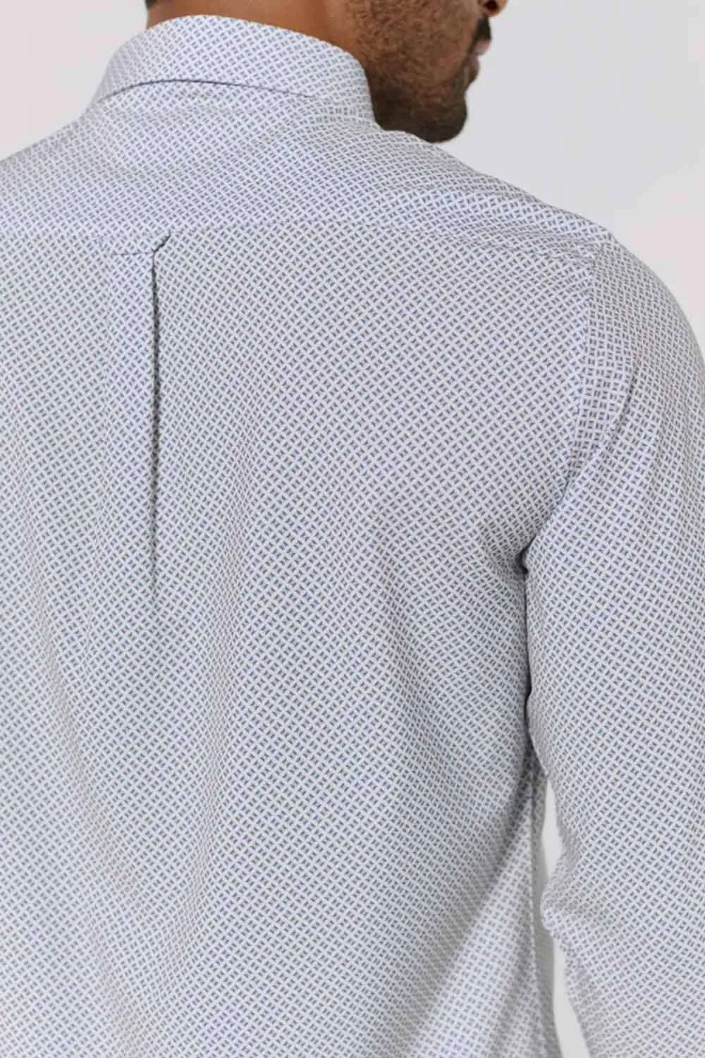 7Diamonds Axton Woven Shirt for Men in White | SMKL-7965-WHITE