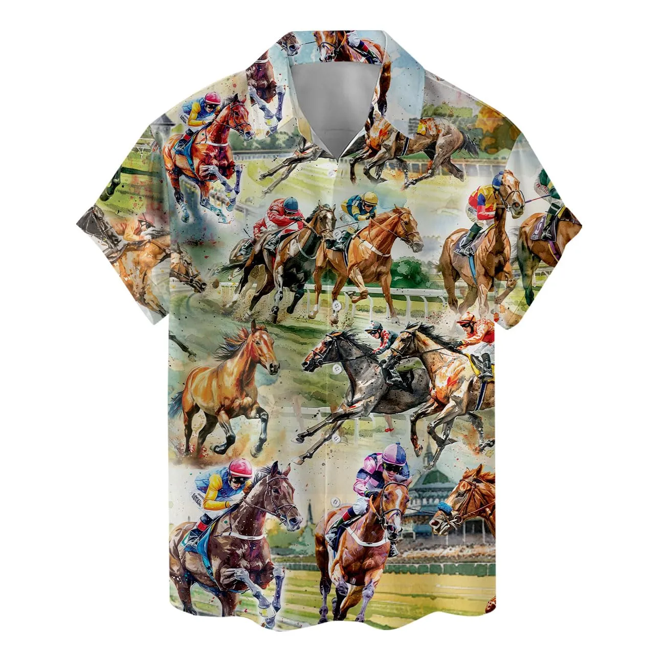ACEPrints Hawaiian Shirt for Men Casual Button-Down Shirts Mens Hawaiian Shirts Short Sleeve Button Down Shirt Men