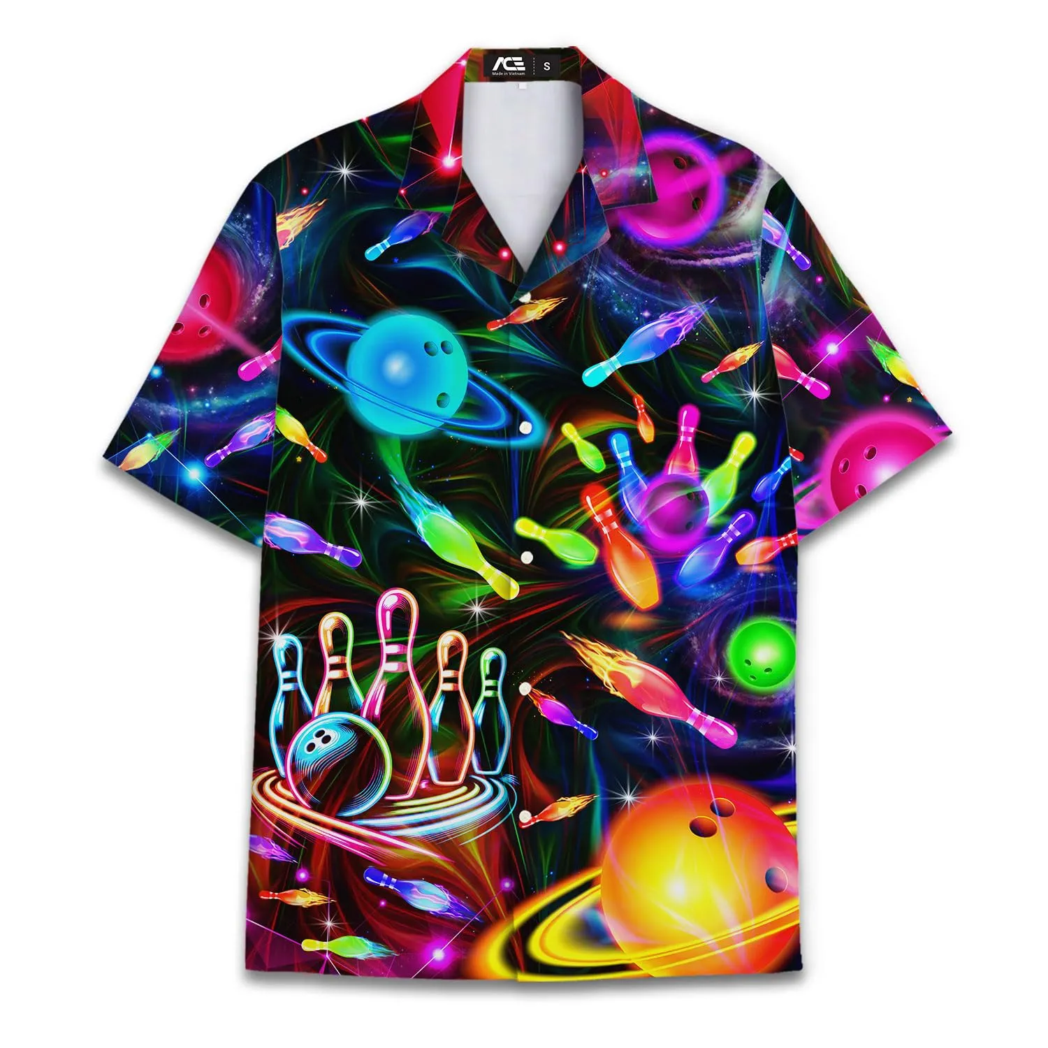ACEPrints Hawaiian Shirt for Men Casual Button-Down Shirts Mens Hawaiian Shirts Short Sleeve Button Down Shirt Men