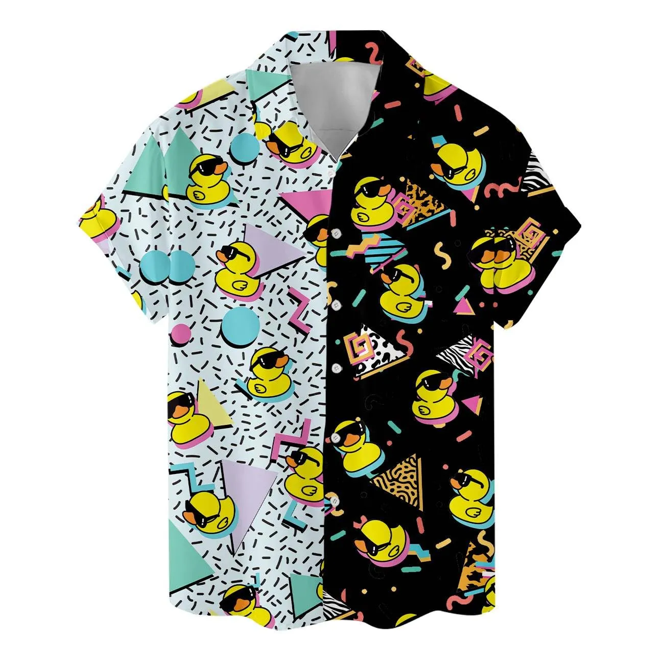 ACEPrints Hawaiian Shirt for Men Casual Button-Down Shirts Mens Hawaiian Shirts Short Sleeve Button Down Shirt Men