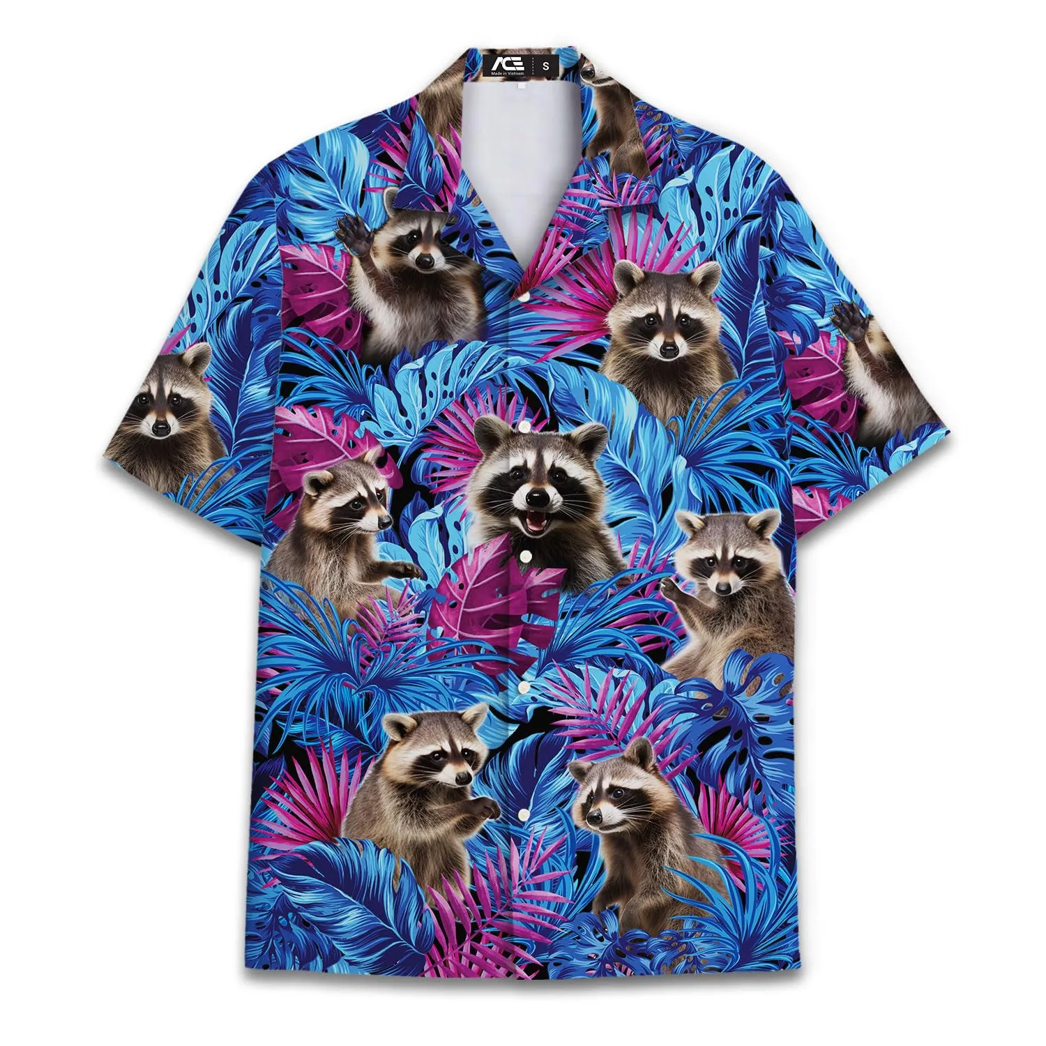 ACEPrints Hawaiian Shirt for Men Casual Button-Down Shirts Mens Hawaiian Shirts Short Sleeve Button Down Shirt Men