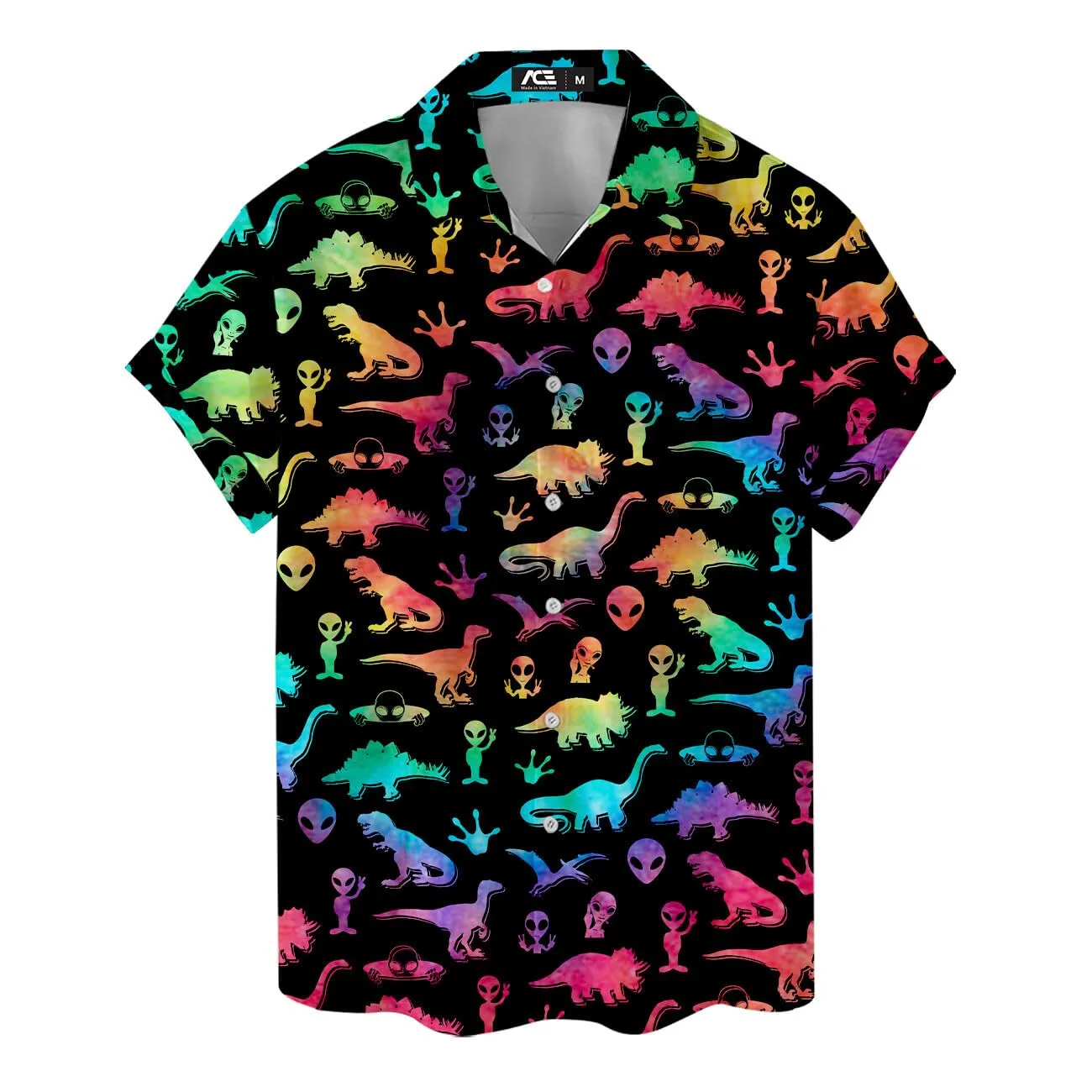 ACEPrints Hawaiian Shirt for Men Casual Button-Down Shirts Mens Hawaiian Shirts Short Sleeve Button Down Shirt Men
