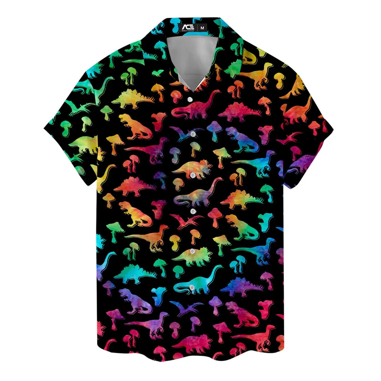 ACEPrints Hawaiian Shirt for Men Casual Button-Down Shirts Mens Hawaiian Shirts Short Sleeve Button Down Shirt Men