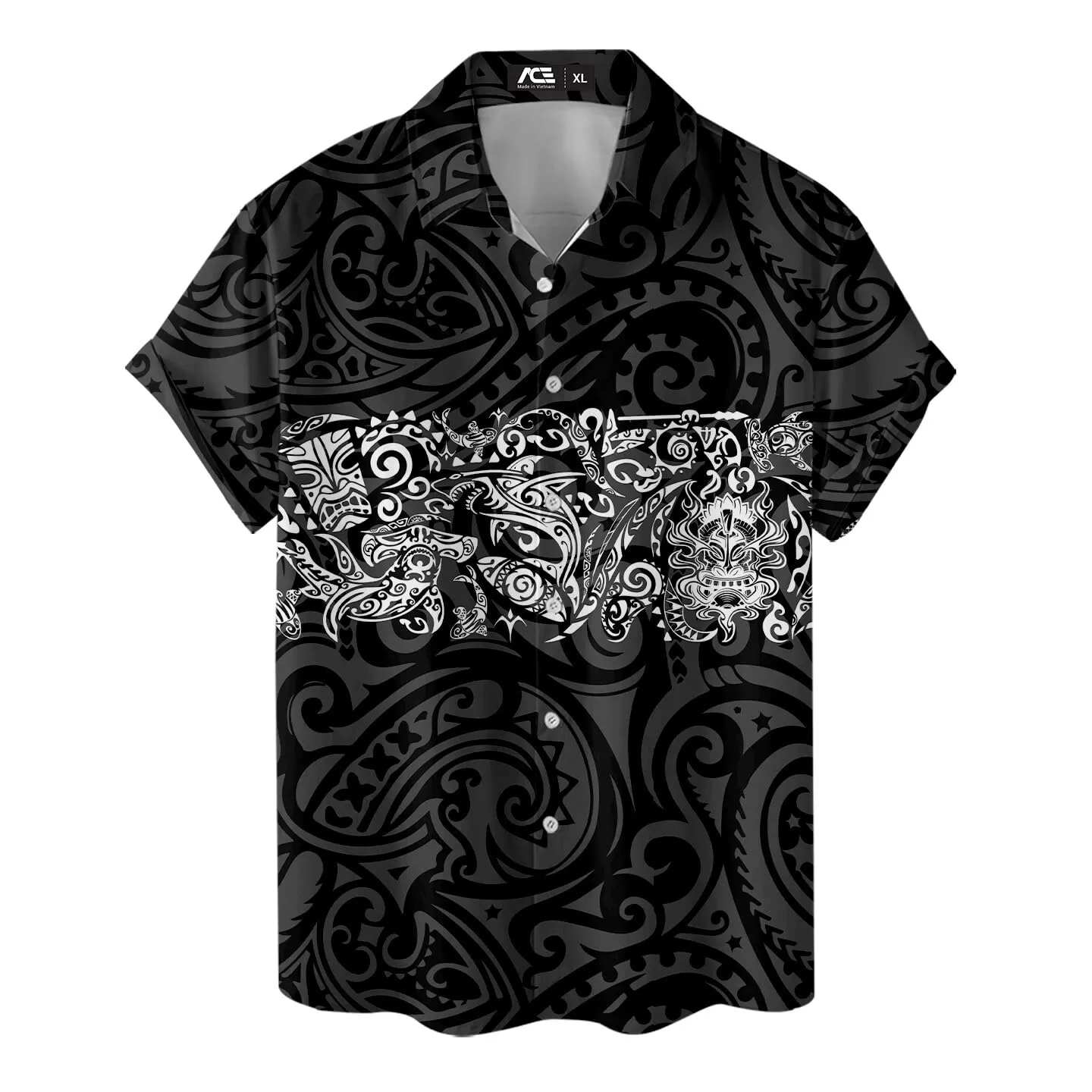 ACEPrints Hawaiian Shirt for Men Casual Button-Down Shirts Mens Hawaiian Shirts Short Sleeve Button Down Shirt Men