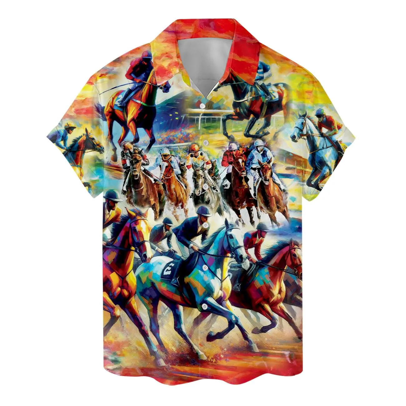 ACEPrints Hawaiian Shirt for Men Casual Button-Down Shirts Mens Hawaiian Shirts Short Sleeve Button Down Shirt Men