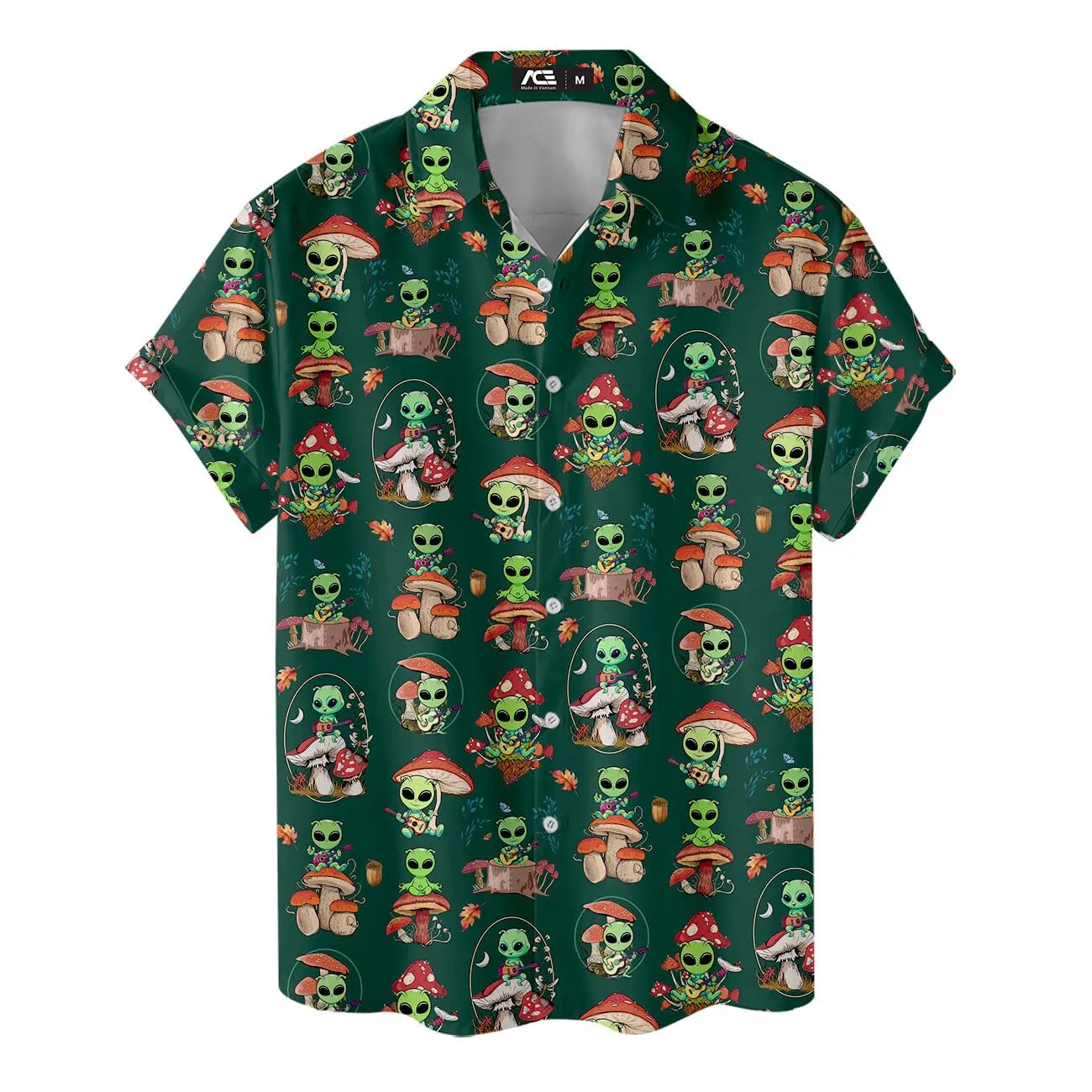 ACEPrints Hawaiian Shirt for Men Casual Button-Down Shirts Mens Hawaiian Shirts Short Sleeve Button Down Shirt Men