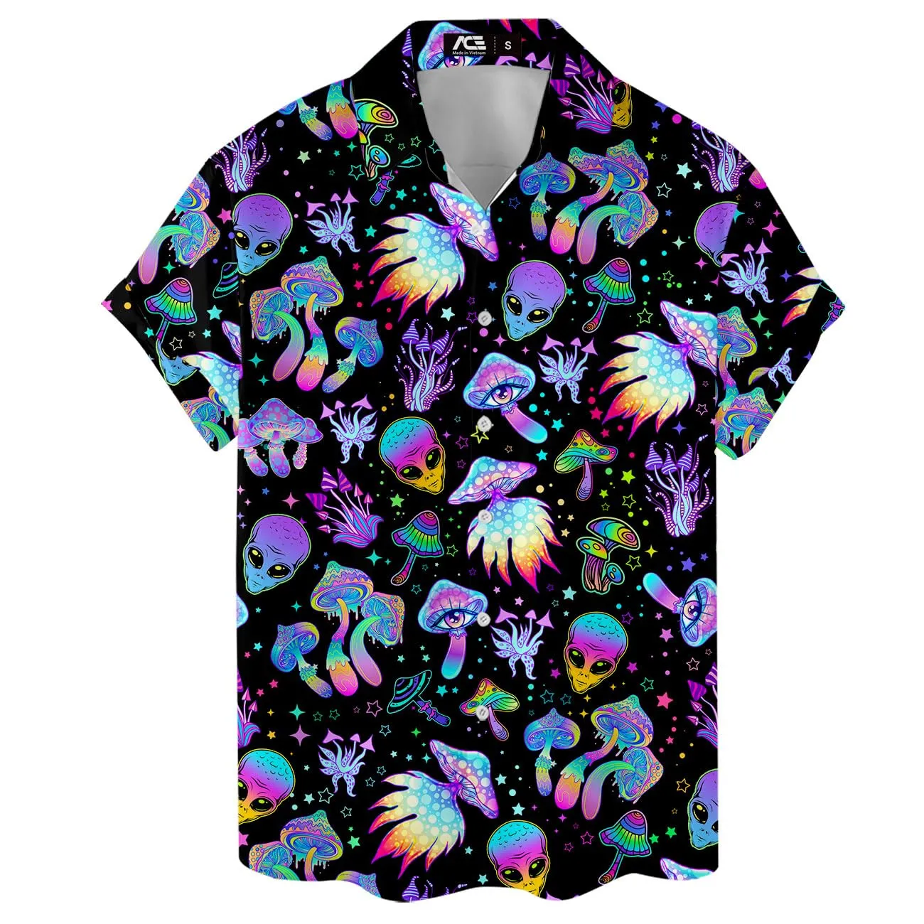 ACEPrints Hawaiian Shirt for Men Casual Button-Down Shirts Mens Hawaiian Shirts Short Sleeve Button Down Shirt Men