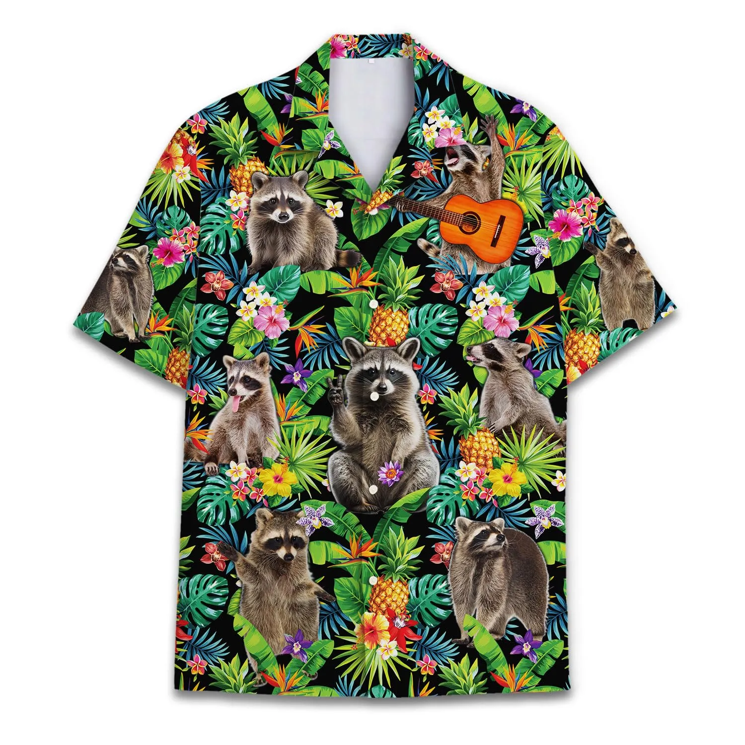 ACEPrints Hawaiian Shirt for Men Casual Button-Down Shirts Mens Hawaiian Shirts Short Sleeve Button Down Shirt Men