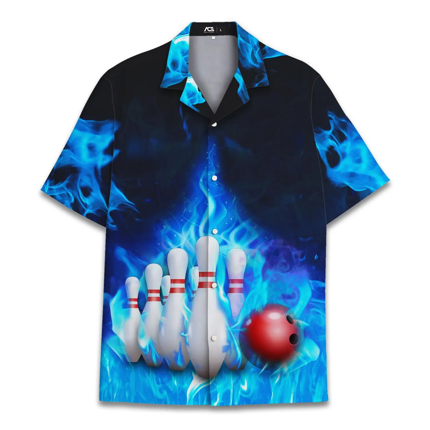 ACEPrints Hawaiian Shirt for Men Casual Button-Down Shirts Mens Hawaiian Shirts Short Sleeve Button Down Shirt Men