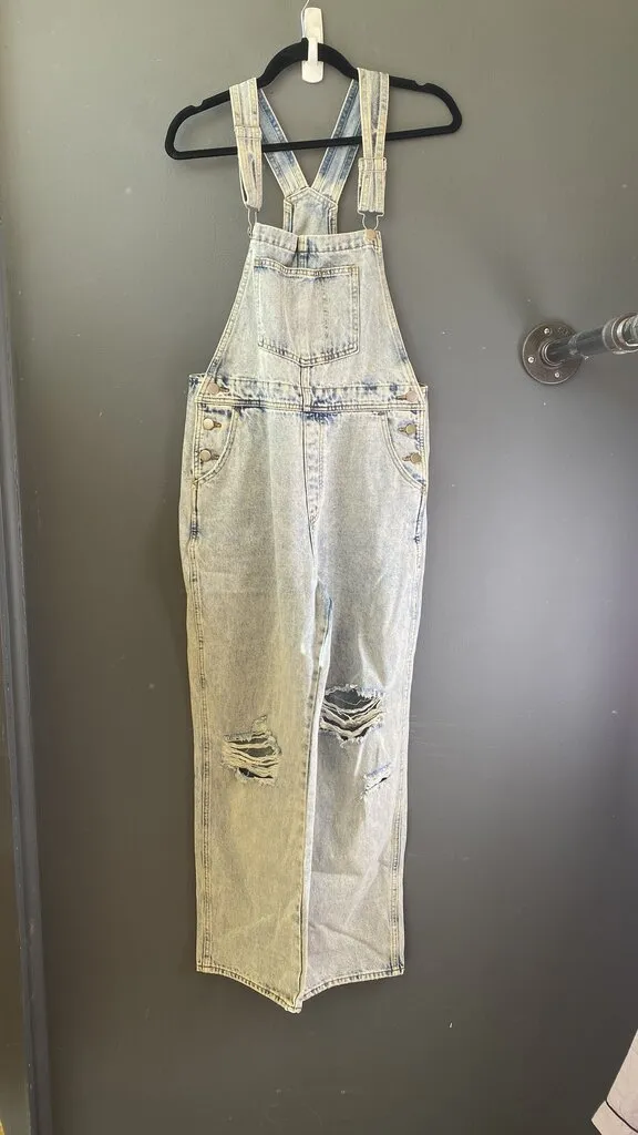 Acid Wash Overalls