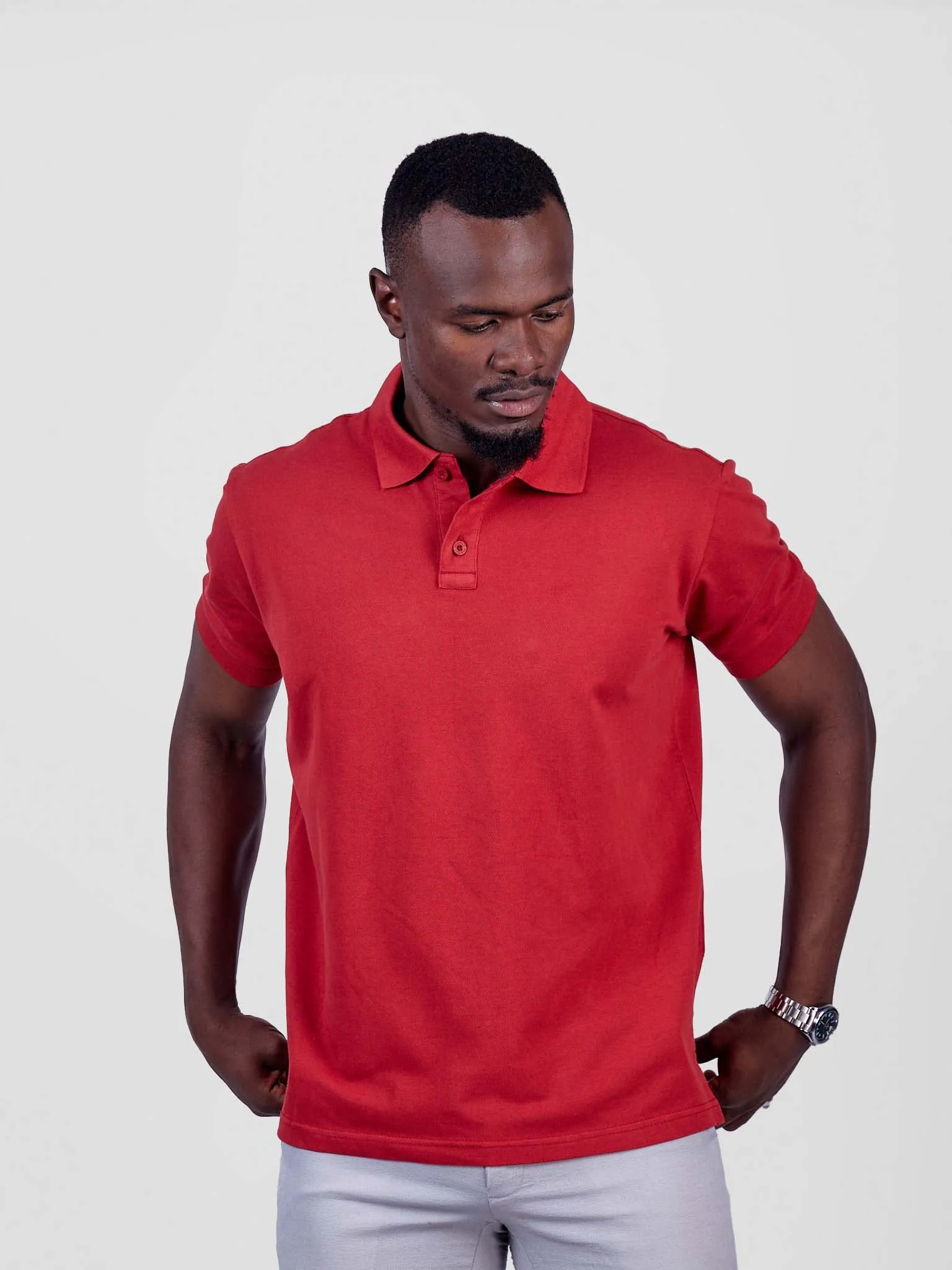 Africa Plain Polo-Shirt