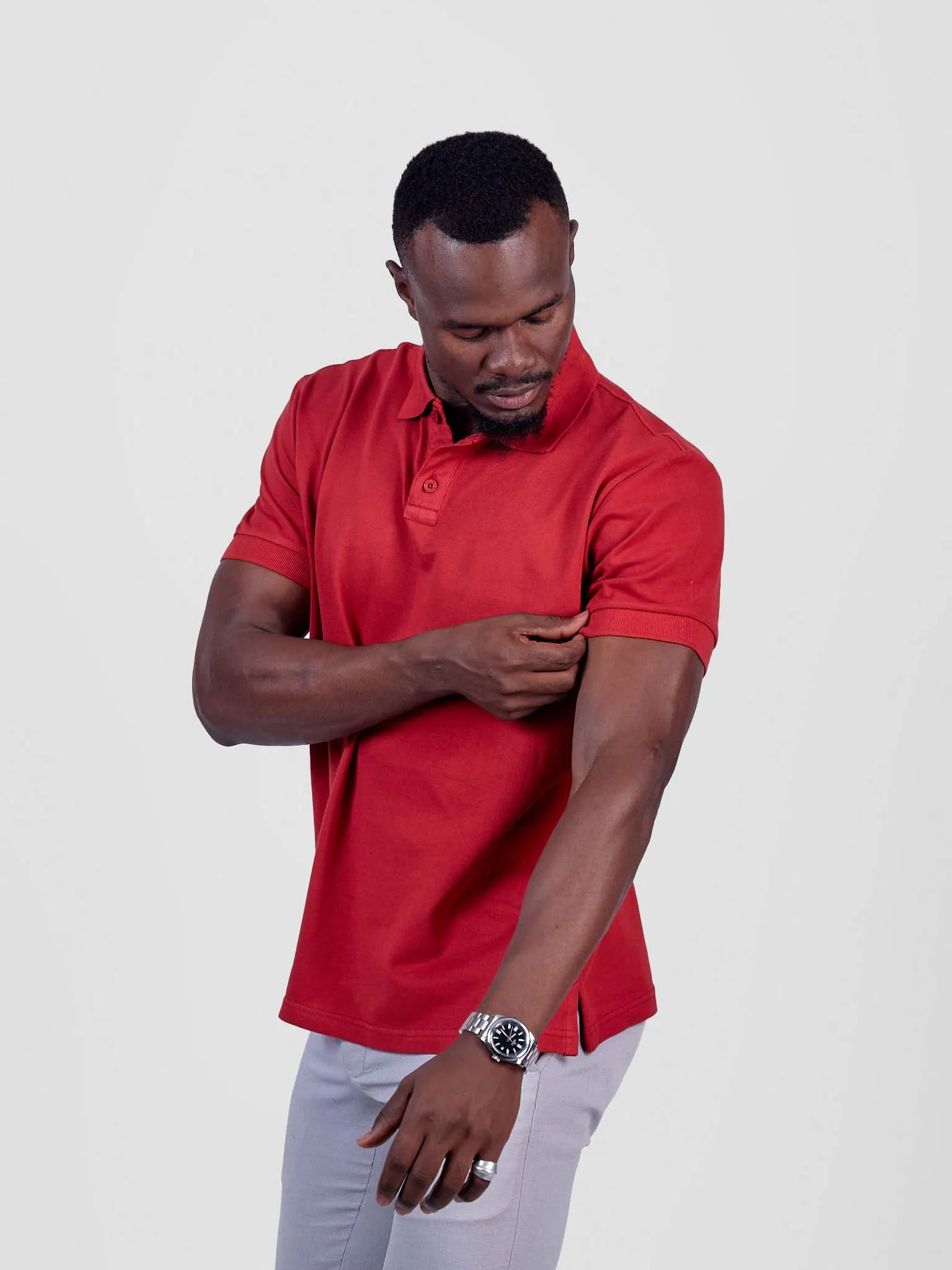 Africa Plain Polo-Shirt