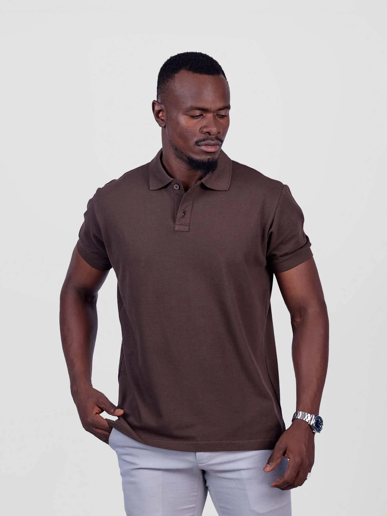Africa Plain Polo-Shirt