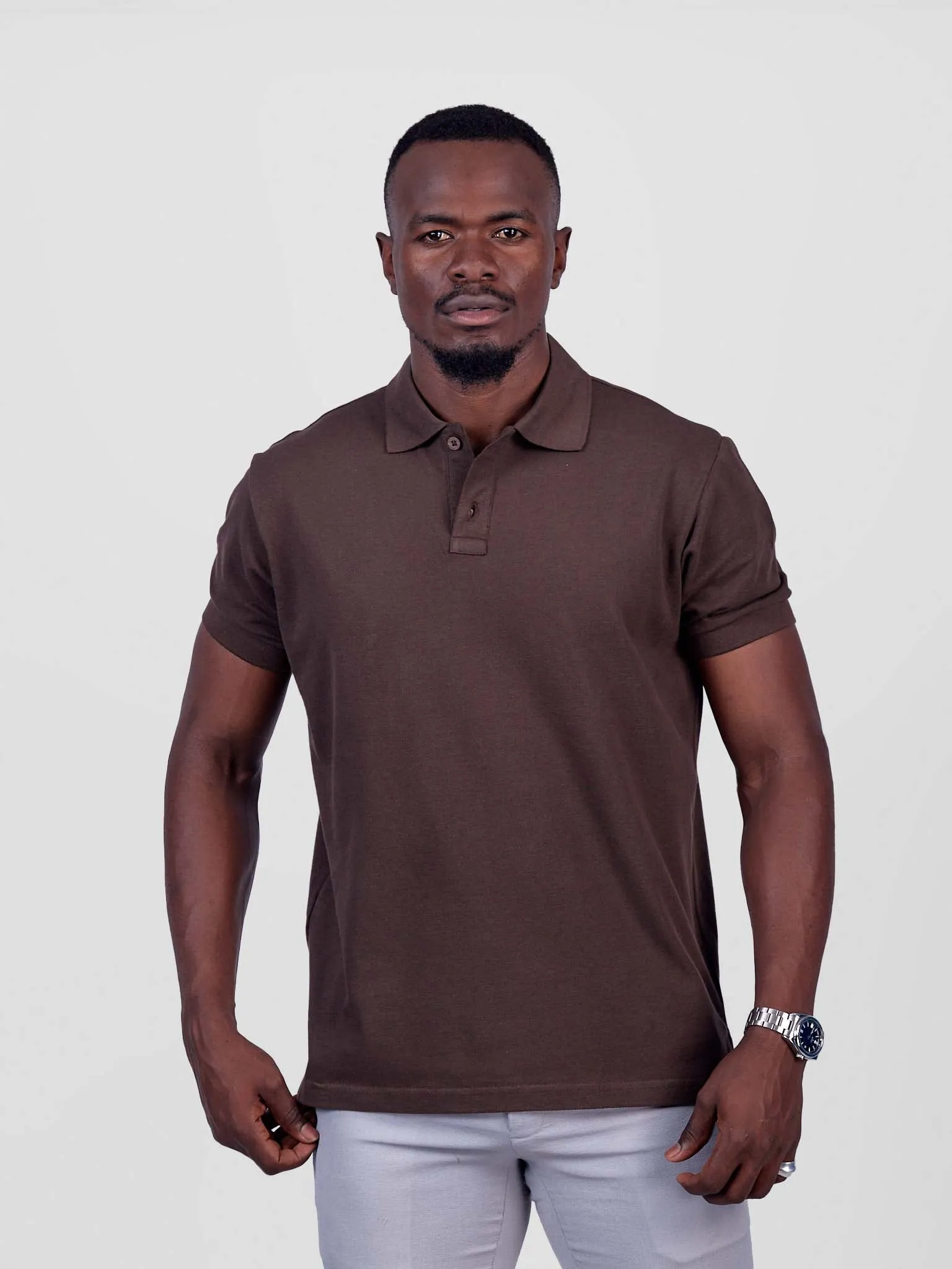 Africa Plain Polo-Shirt