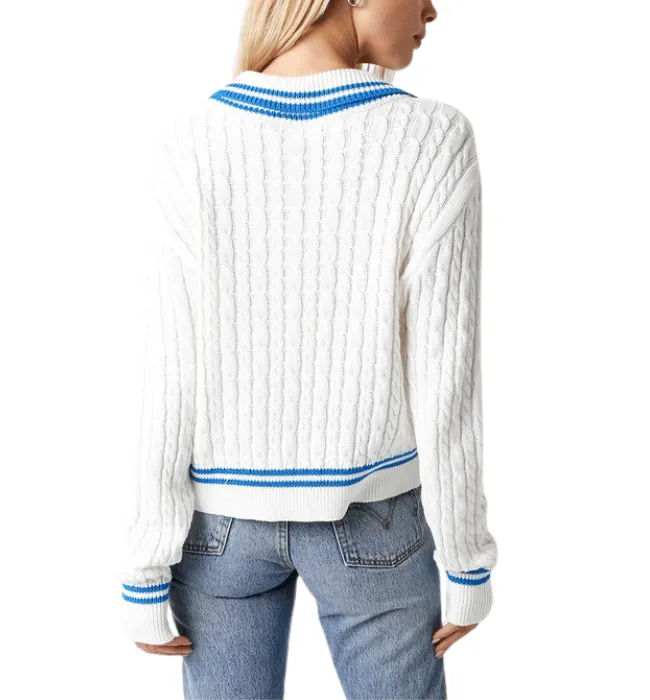 Alicia Varsity Sweater