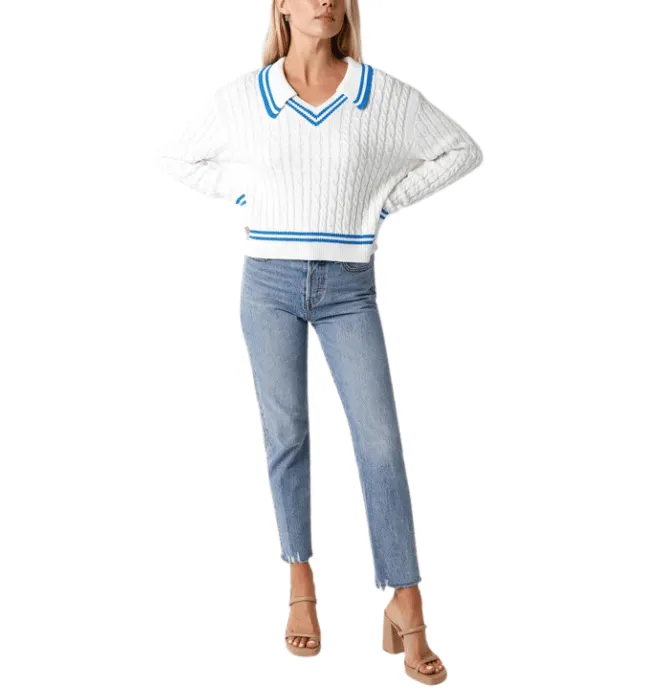 Alicia Varsity Sweater