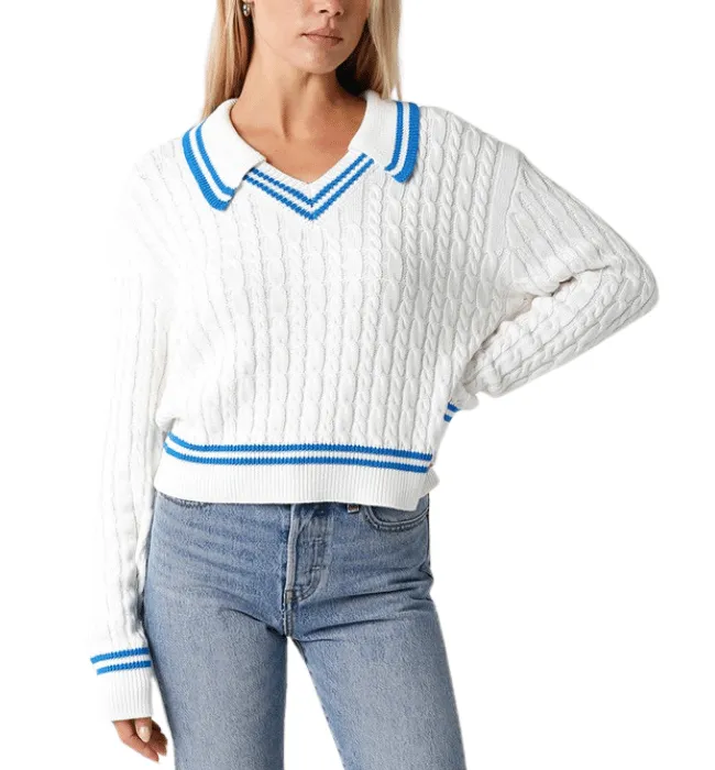 Alicia Varsity Sweater