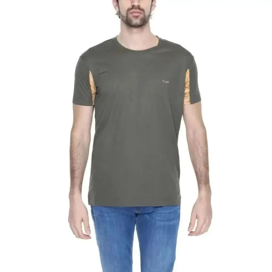 Alviero Martini Prima Classe Men's White Round Neck T-Shirt