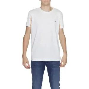 Alviero Martini Prima Classe Men's White Round Neck T-Shirt