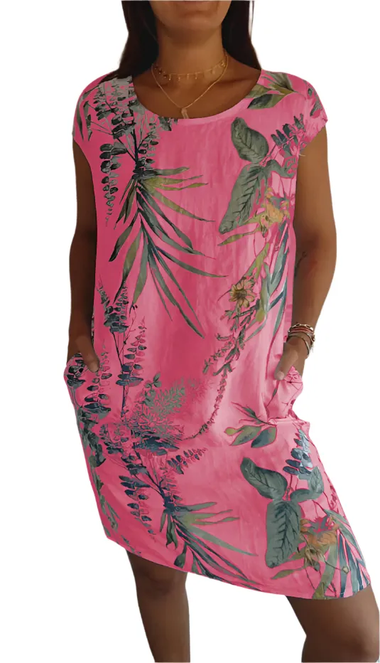 Amber – Classic Women’s Linen Dress