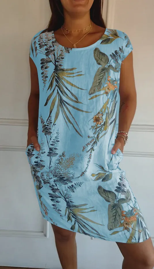 Amber – Classic Women’s Linen Dress