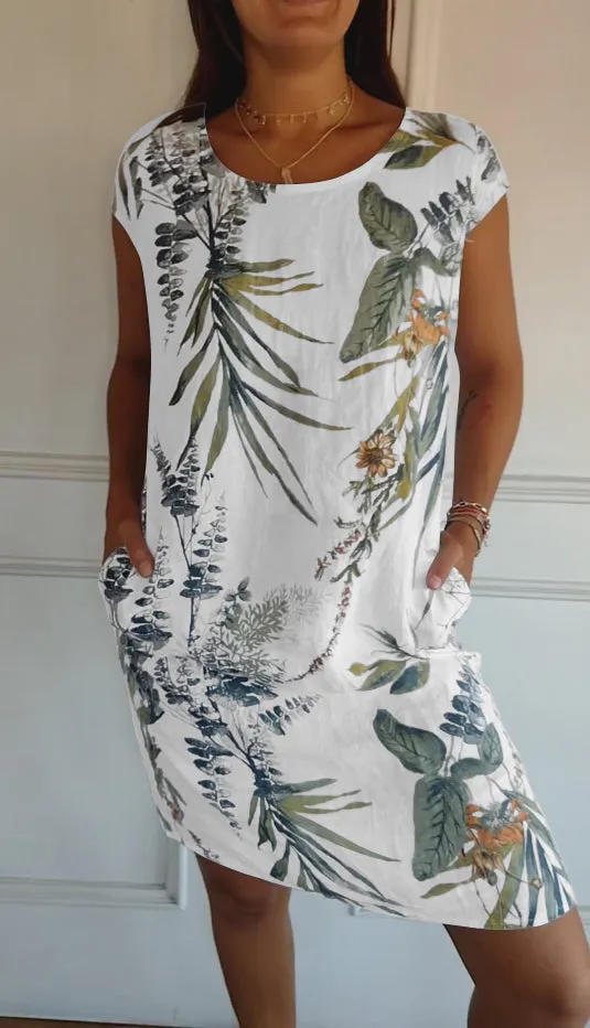 Amber – Classic Women’s Linen Dress