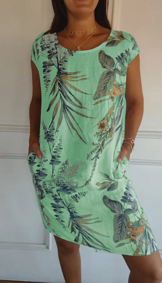 Amber – Classic Women’s Linen Dress