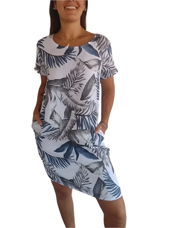 Amber – Classic Women’s Linen Dress
