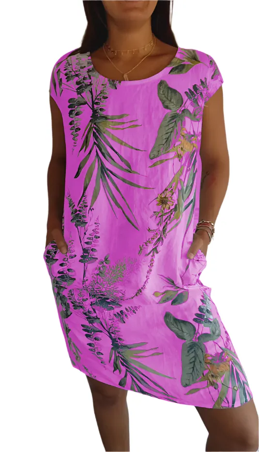Amber – Classic Women’s Linen Dress