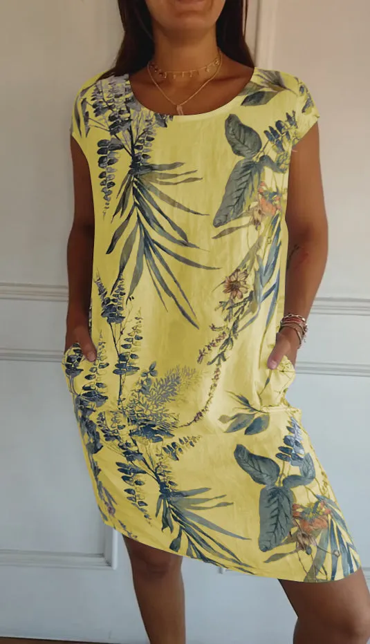 Amber – Classic Women’s Linen Dress