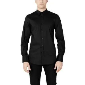 Antony Morato Black Slim Fit Men's Shirt