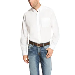 Ariat Men’s Solid White Shirt