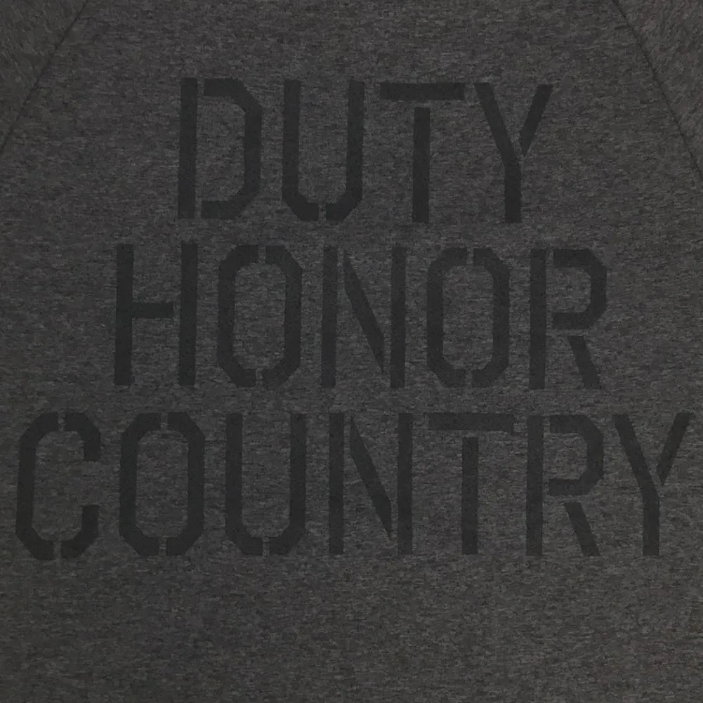 Army Under Armour Duty Honor Country Tech T-Shirt (Charcoal)