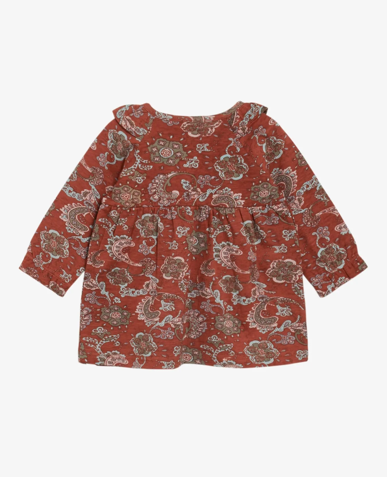 BABY PAISLEY ORGANIC JERSEY DRESS
