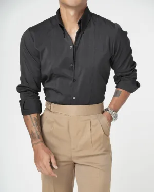 BAMBOO BUTTON-DOWN STRIPE SHIRTS