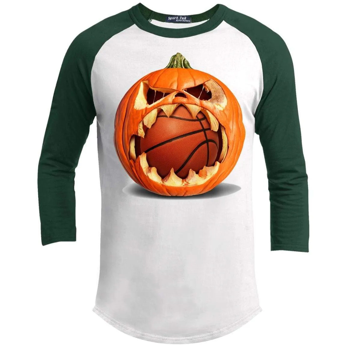 Basketball Pumpkin Raglan