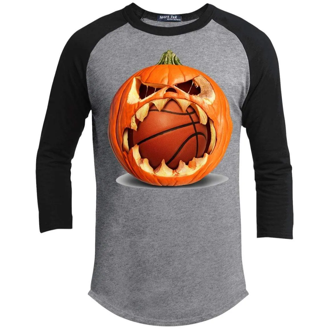 Basketball Pumpkin Raglan