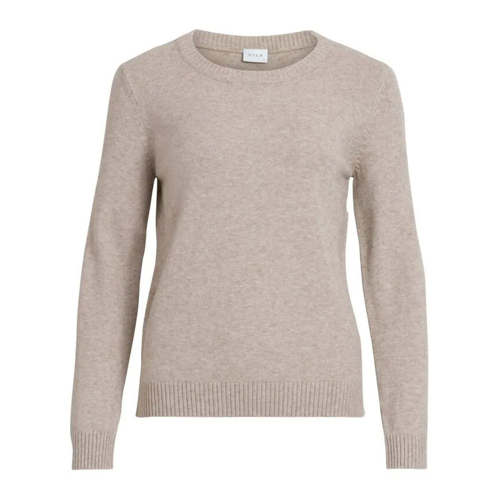 Beige Viscose Sweater