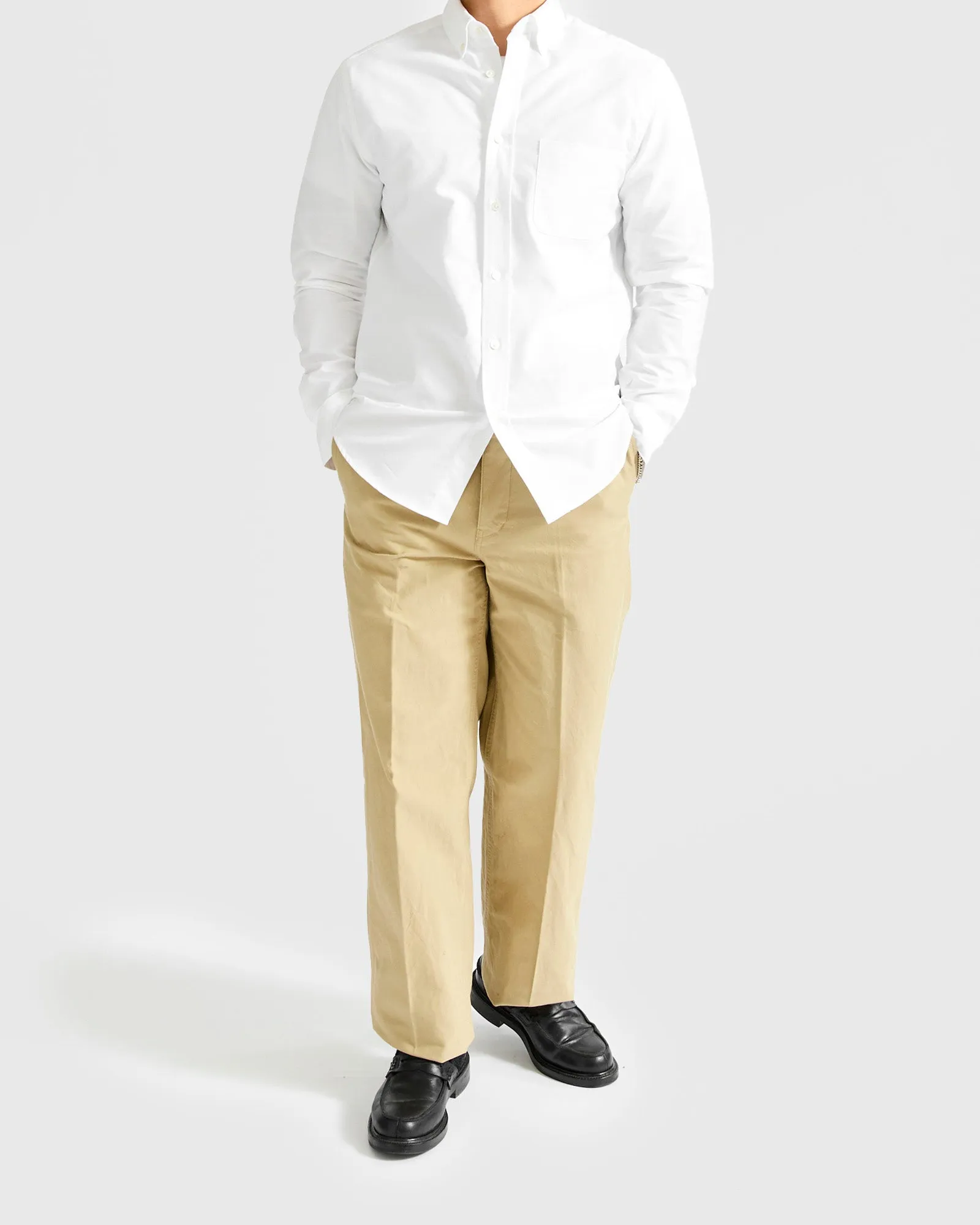 Belavista Button-Up Shirt in White