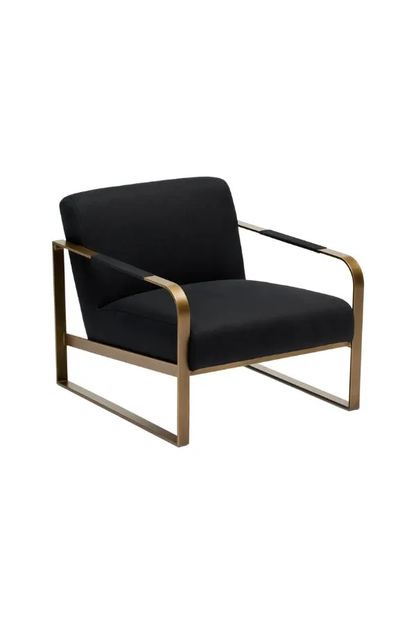 Black Bloom Chair