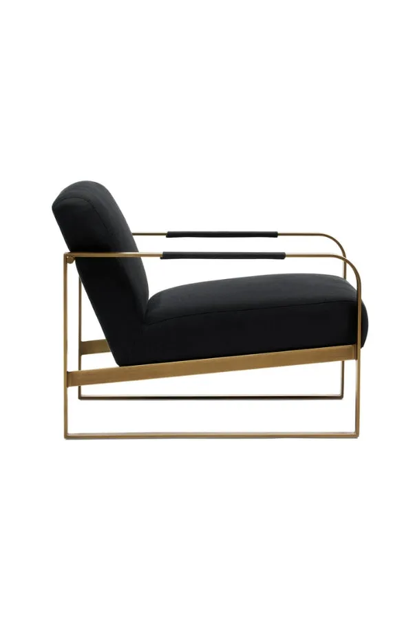 Black Bloom Chair