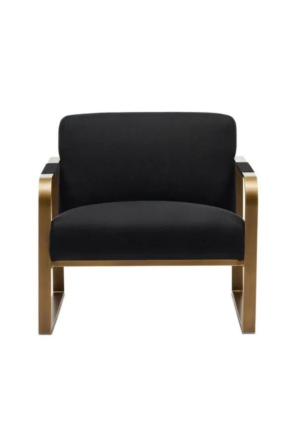 Black Bloom Chair
