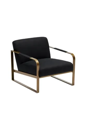 Black Bloom Chair