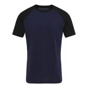Blank - Raglan - T-shirt - Blue Navy/Black
